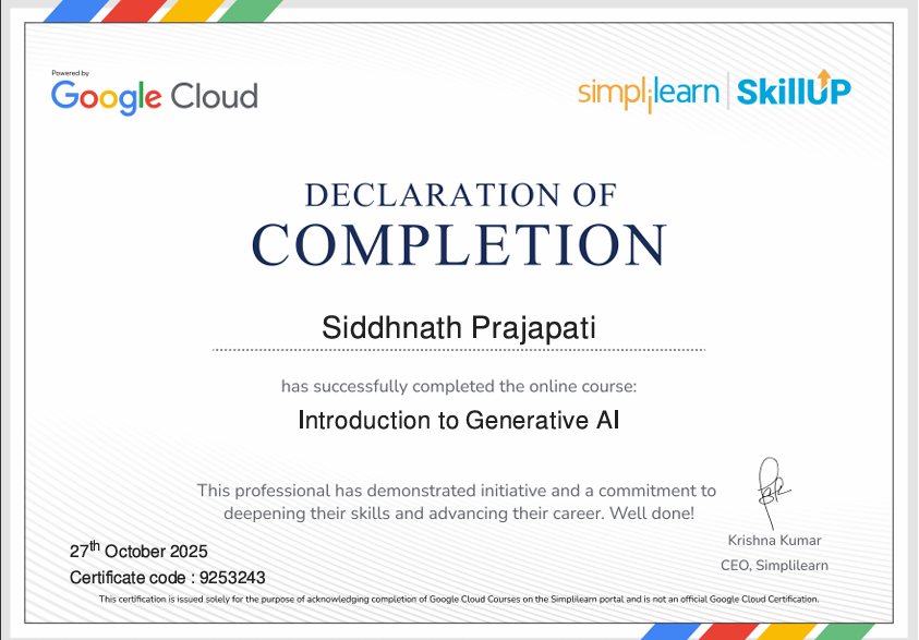 Web Development Certificate